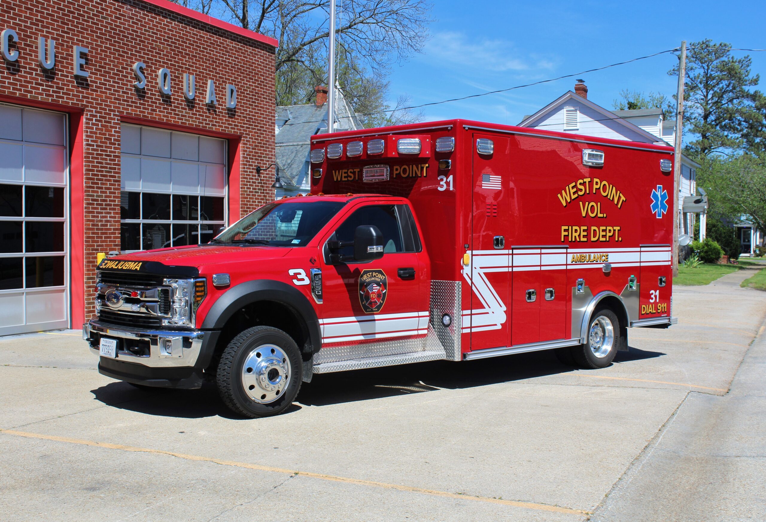 Medic 31 West Point Volunteer Fire Department